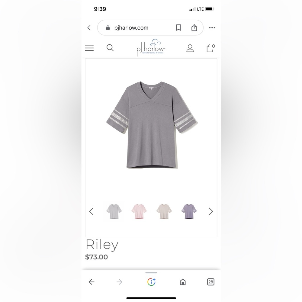 Pj harlow sleep shirt